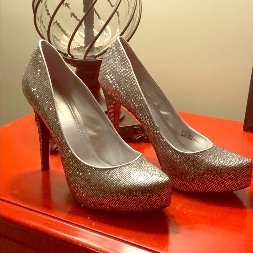 Sequin heels